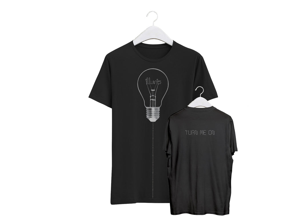 illunis | Turn Me On T-Shirt (Black)
