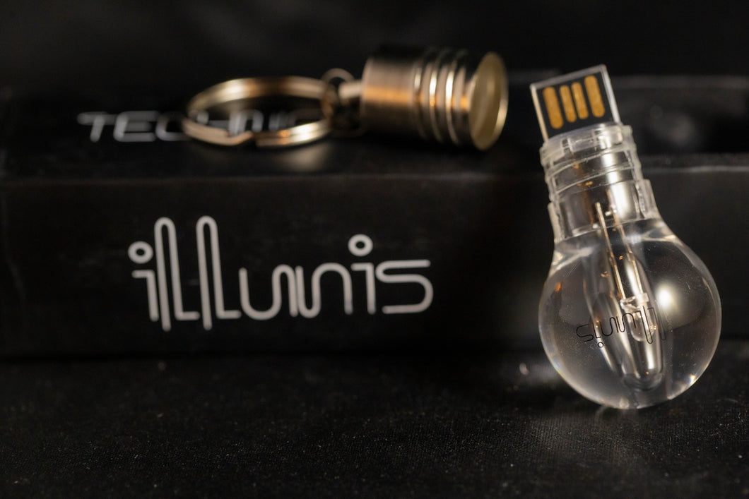 illunis - Technicolor Album Light Bulb USB